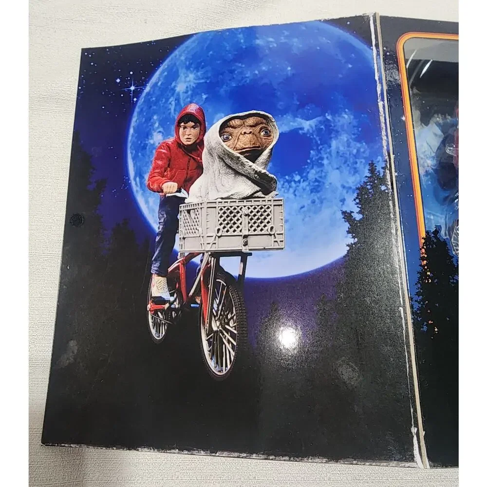 E.T. and Elliott bicycle figure 40th anniversary figure 7''